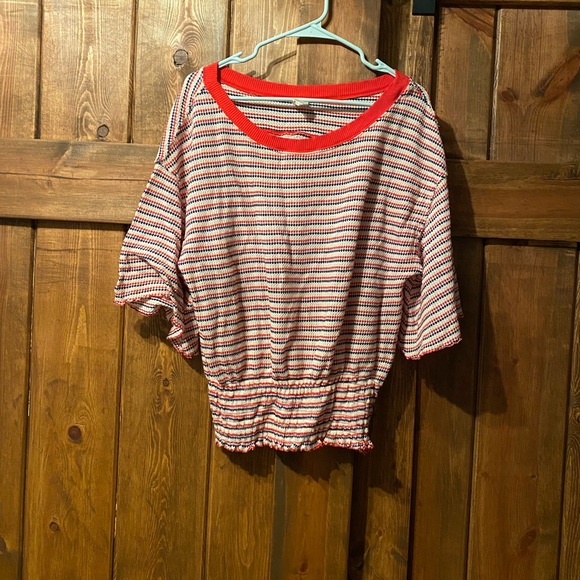 We The Smocked Waist Knit Top - Picture 1 of 4